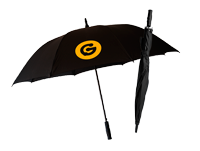 Paraguas plegable negro Guaguas