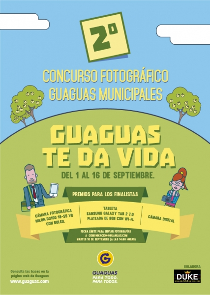 Guaguas Municipales convoca el segundo certamen fotográfico ‘Guaguas te da vida’ con motivo de la Semana Europea de la Movilidad  