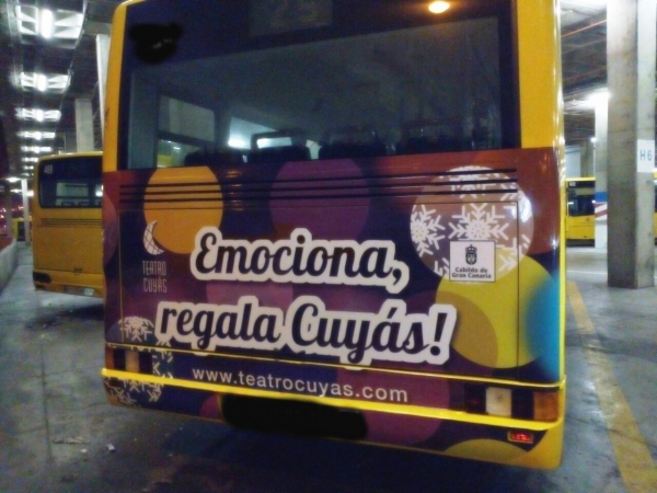 Guaguas Municipales patrocina dos espectáculos artísticos durante la segunda parte de la temporada 2014-15 del Teatro Cuyás