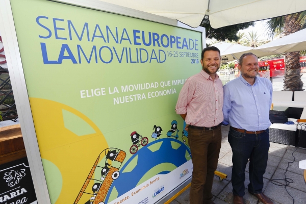 Guaguas Municipales participa en el programa de actividades de la Semana Europea de la Movilidad